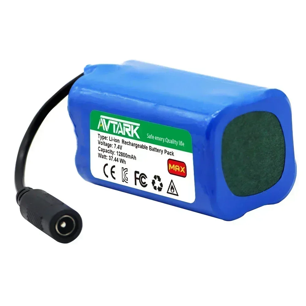 漁船用リモコンバッテリー,7.4v,12800mah,6800mah,t188,t888,2011-5,v007,c18,h18など