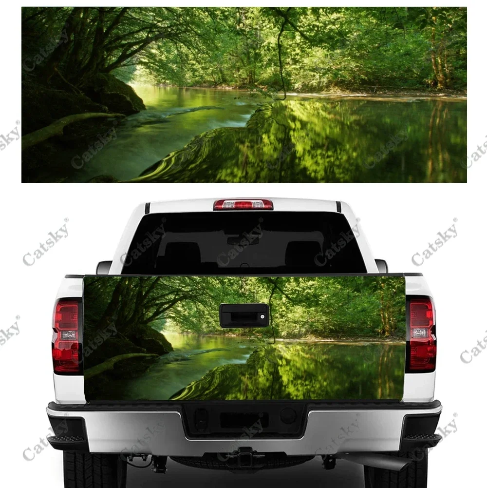 

forest plants Car Sticker Vinyl Rear Car Rear Modification Custom Fit SUV Car Truck Wrap Sticker Decal