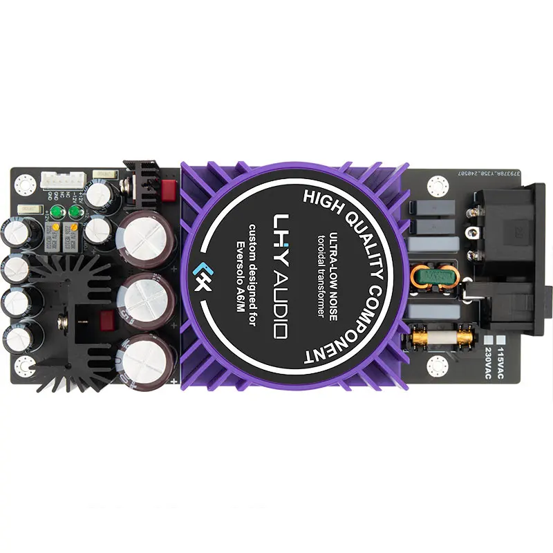 New LHY AUDIO LPS-A6 (230V) 35VA Linear Power Supply with Single Crystal Copper Output Cable for Eversolo DMP-A6