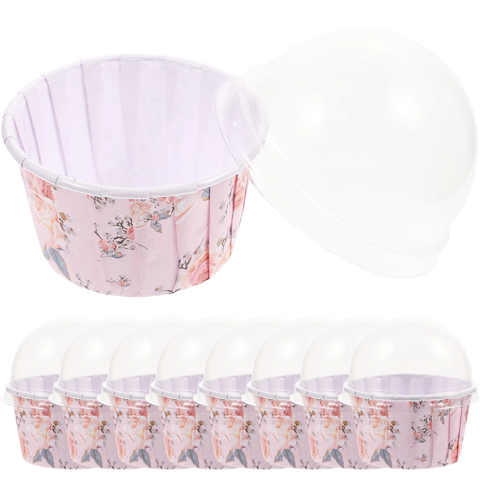 

Dessert Packaging Tape Baking Tray Paper Cake Cases Disposable Cups Muffin Cupcake Liners Sweet Treats Holder Bakery Supplies