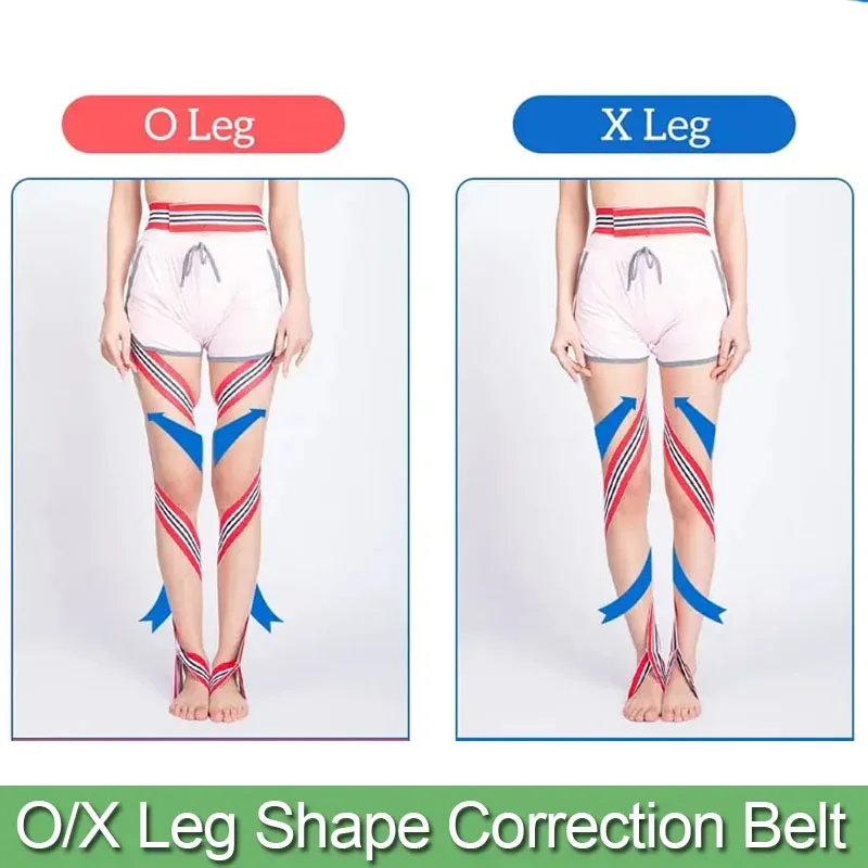 

Adjustable 1Set Knee Valgum Leg Correction Belt-O/X Leg Shape Correction Belt-Posture Corrector-correction Ofleg Shape