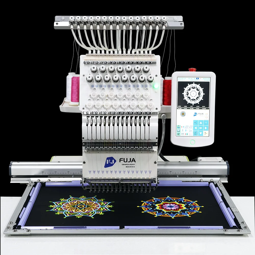 Picture 4: Fuja Single Head Computerized Embroidery Sewing Machine Industrial