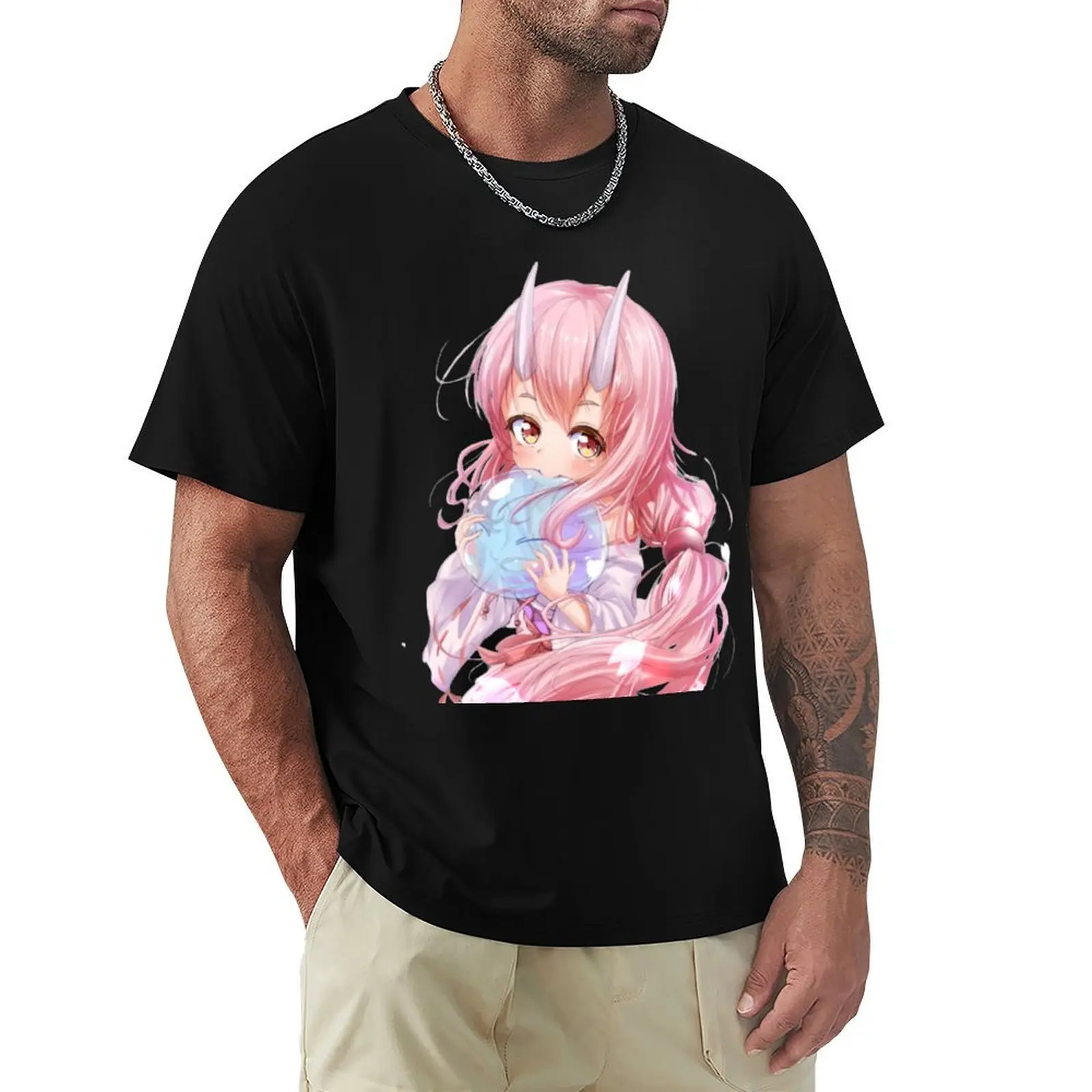 That Time I Got Reincarnated As A Slime T-Shirt Art Pattern Printed Casual Top