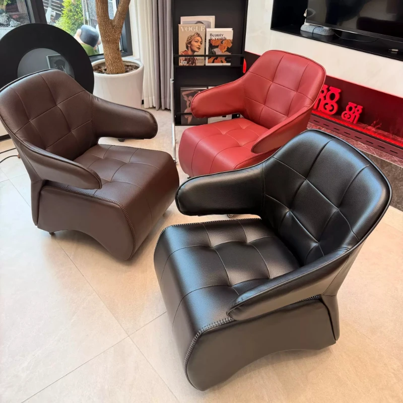 Armchair Hotel Living Room Chairs Vanity Floor Lounge Lazy Chairs Accent Comfy Poltronas Para Sala Estar Colorful Furniture