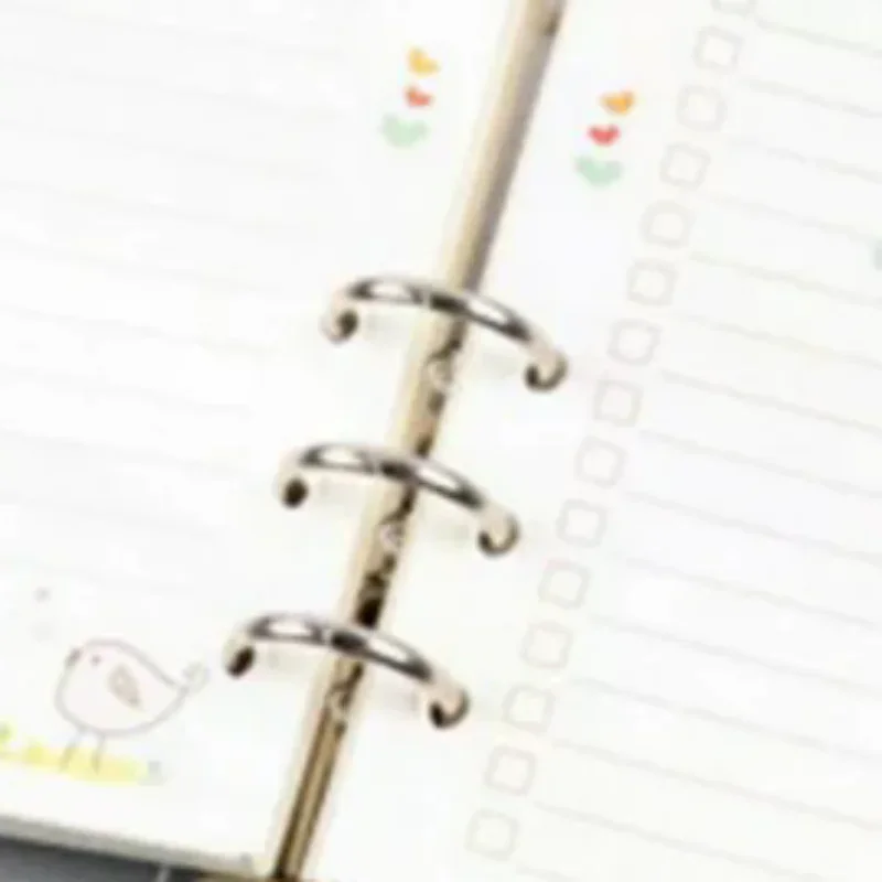 

Креативная прозрачная папка-обложка из твила PP, форматы A6, A5, с шестью отверстиями, B5, с девятью отверстиями.