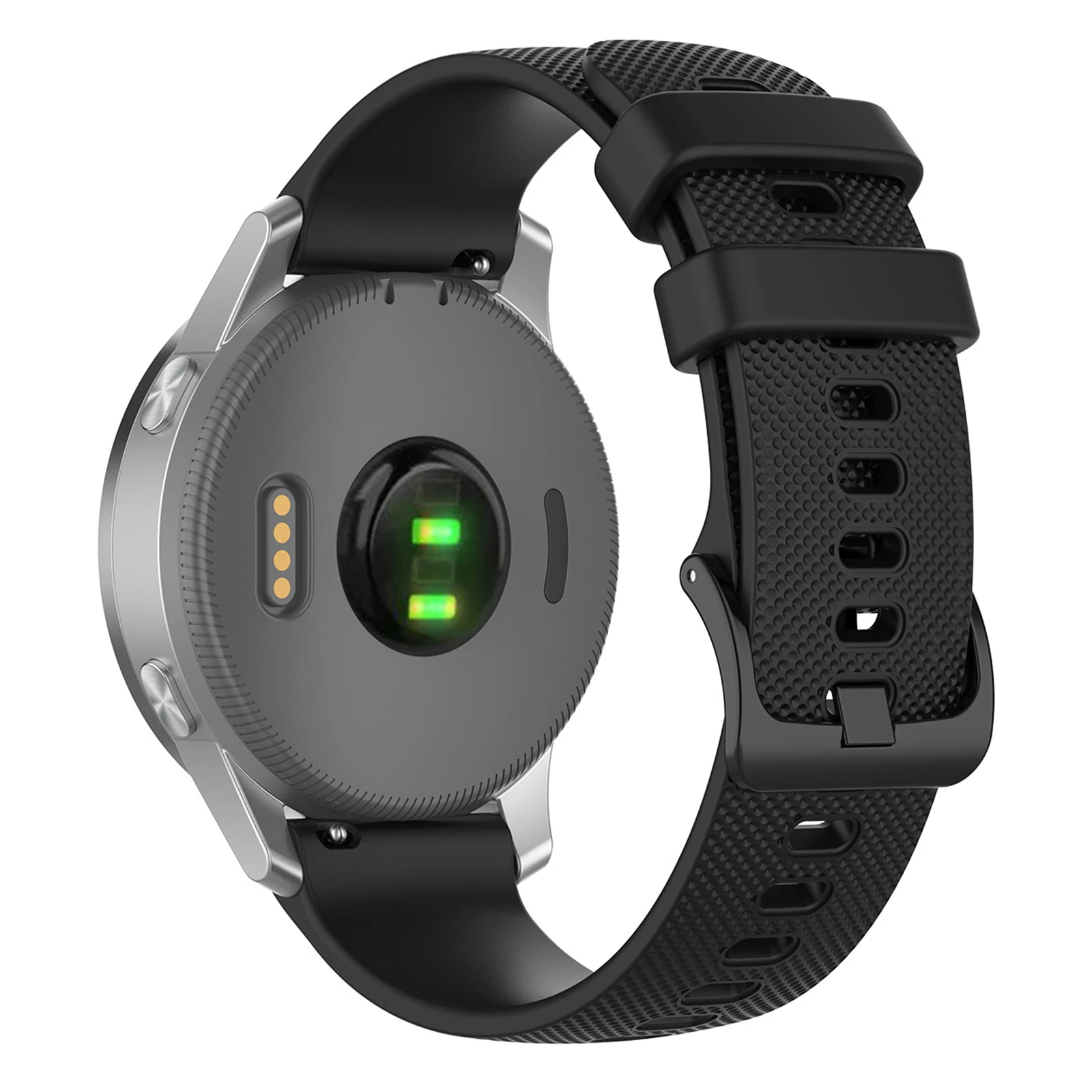 

Bulk Purchasing 18mm Replacement Strap for Garmin Venu 3S / 2S / Vivomove 3S Smart Watch Band Grid Texture - Black