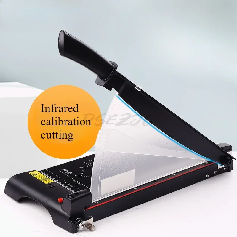 A4/A3 Laser Positioning Paper Cutter Can Simultaneously Cut 10 Sheets of Paper, Suitable for Professional Office Use