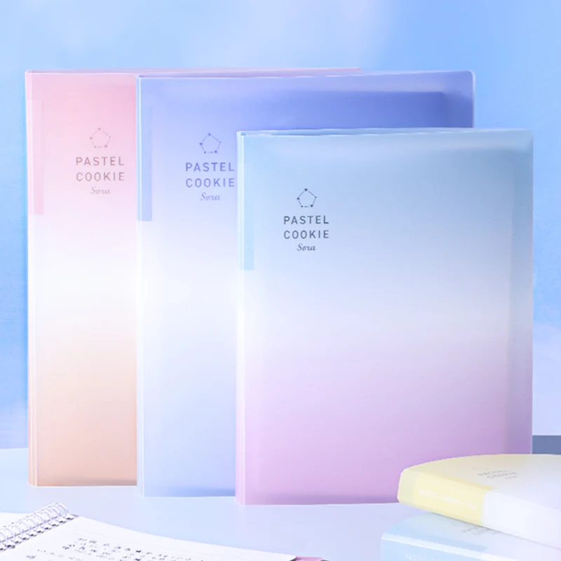 KOKUYO Loose-leaf Book Gradient Color Large Capacity High Value Notebook B5 / A5 Removable Replacement Core Budget Binder