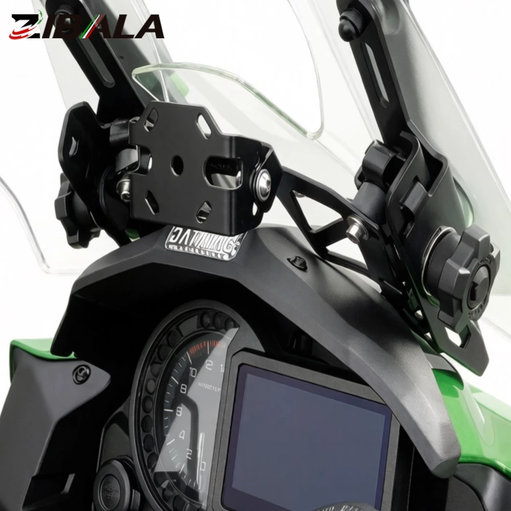 

VERSYS 1000 Motorcycle Phone GPS Navigaton Plate Bracket Supporter Holder For Kawasaki Versys 1000 2019 2020 2021 2022 2023 2024