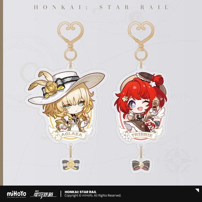 

MiHoYo Official Honkai: StarRail Genuine Anime Train Journey series Game Accessories Q-Version Acrylic Pendant Festival Gift