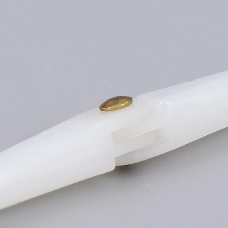 10ชิ้นเส้นผ่าศูนย์กลาง2.5มม. 4.5มม. บานพับขาพลาสติกสำหรับเครื่องบินรุ่นเครื่องบิน RC อุปกรณ์เสริมโมเดลเครื่องบิน