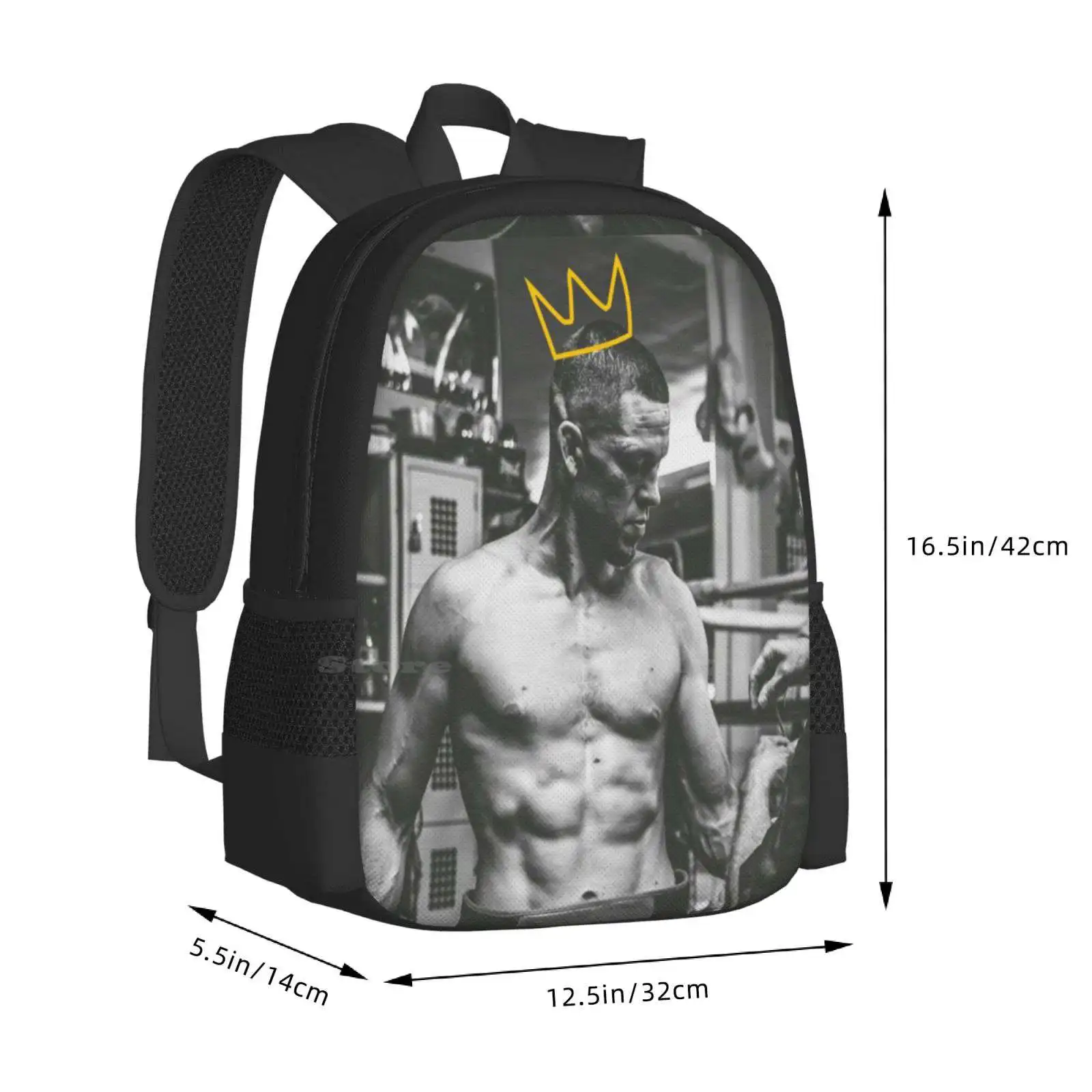 Nate ii große Kapazität Schul rucksack Laptop taschen Box kämpfer Nate Diaz Nathan Diaz Diaz Bros Nick Diaz Stockton Slap