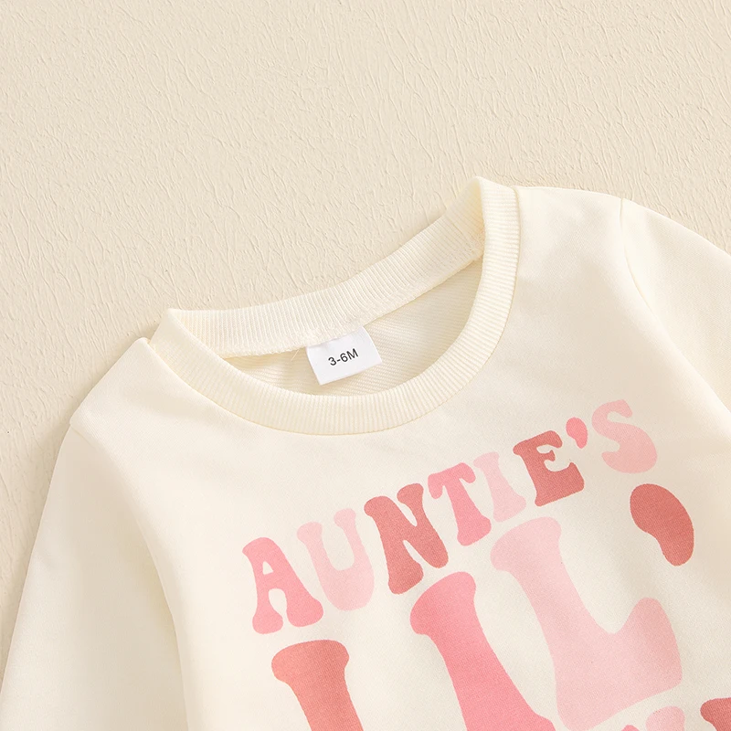 Ensembles de pantalons à manches longues pour petites filles, col rond, lettre imprimée, proximité Y, Wstring, automne, 2 pièces