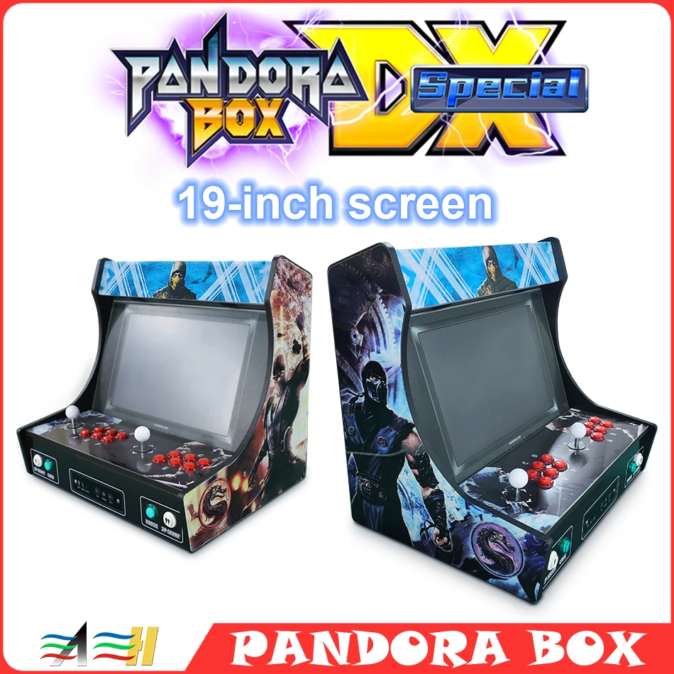 

A 19 inch Arcade game Cabinet Pandora Box DX Special5018 in1Arcade Machine Double Joystick 6 Button Design PCB Board Retro Arcad