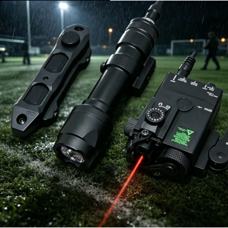 

2026 NEW Lightweight MINI-A2 PEQ15 Red Green Laser Device 20mm Standard Rail Mount Outdoor Model Fitting Parts for M300 M600