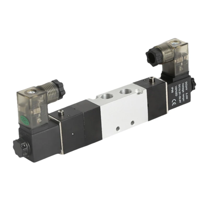 AFR Brand 4V130C-06 4V130E-06 4V230E-08 4V230P-08 High Quality 3 Position 5 Port Air Solenoid Valves Pneumatic Control Valves