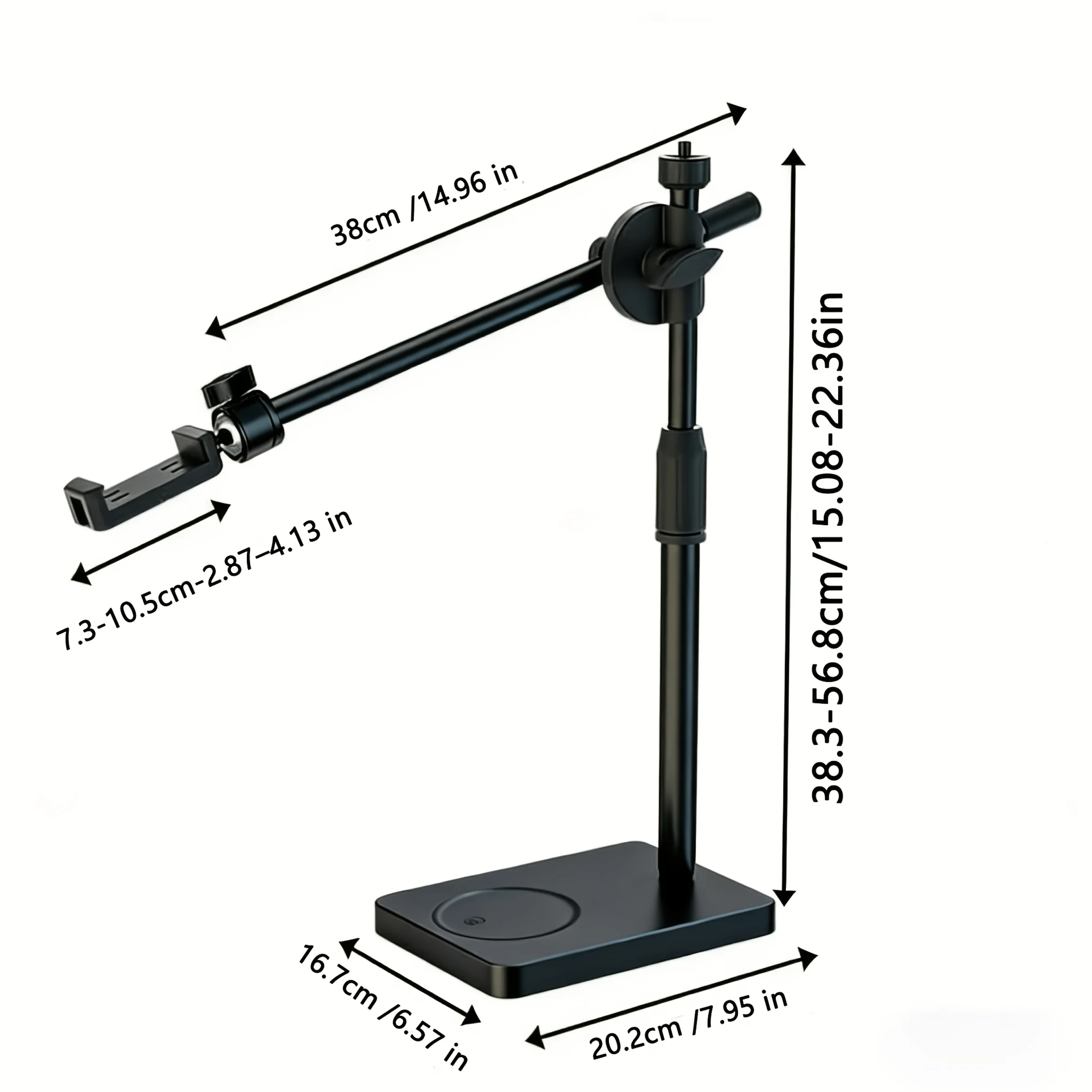 support-de-camera-pour-telephone-de-bureau-avec-vue-de-dessus-ideal-pour-les-diffusions-en-direct-sur-youtube-la-preparation-des-aliments-les-tutoriels-de-beaute