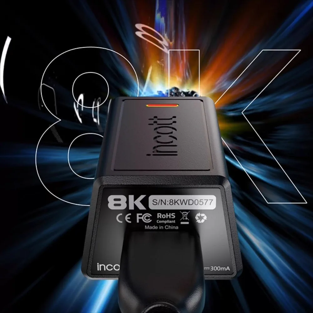 

Беспроводной приемник мыши Incott 8K для серии GHERO/G23/G24, низкая задержка, дисплей уровня заряда батареи, игровые аксессуары, подарки