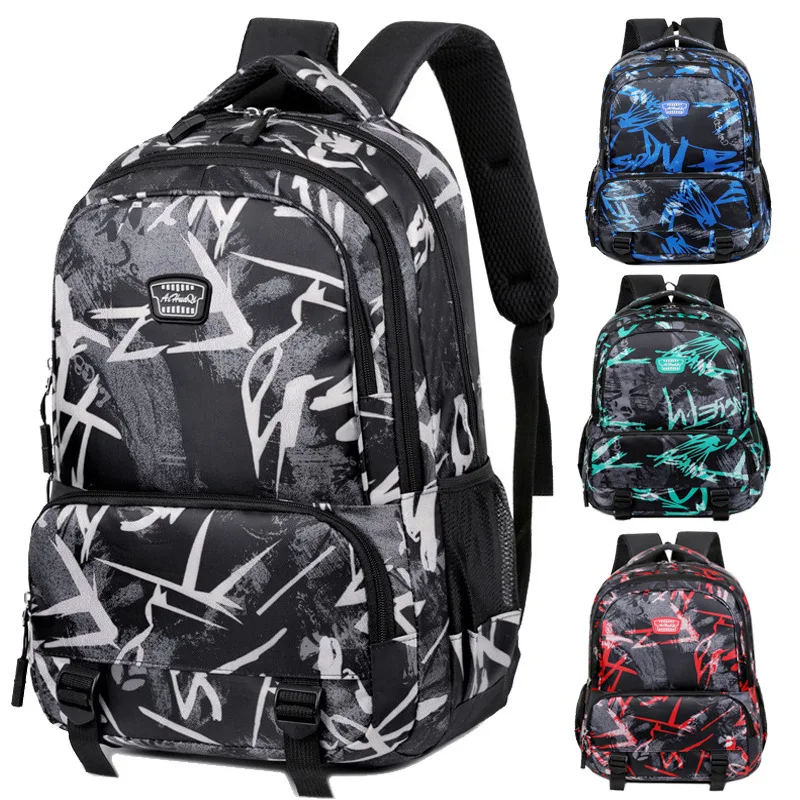 New Oxford Cloth Backpack For Men And Women, Camouflage Travel Backpack For Middle School, High Thicken Double Shoulder Bags