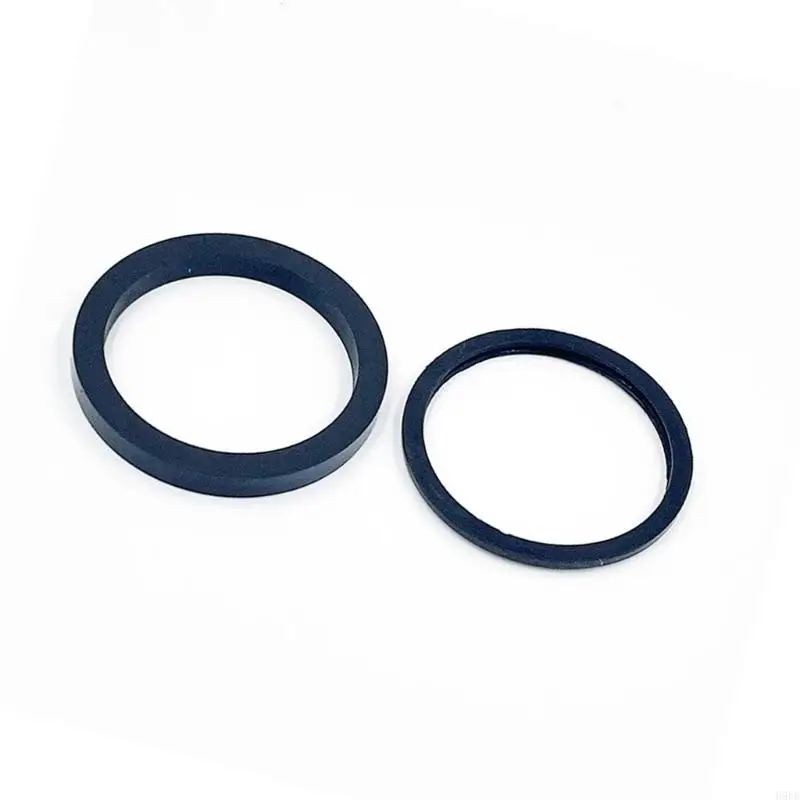 Motorcycle Disc Brake Caliper Sealing Rings Component, Black Rubber Service Part for Electric Bike Brake Repair Use Tasks H9EE