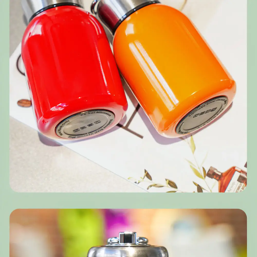 Durable Stainless Steel Mini Belly Flask Portable Vacuum Insulated Mug For XiXi Daily Life Travel Outdoor School