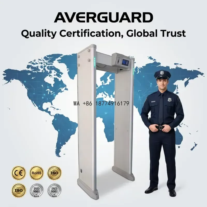 wmwmnu Walk Through Security Scanner Body Detector Gate Metal Archway Walkthrough Inspection Door Frame Detection SystemOEM