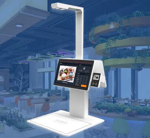 Self Service Restaurant AI Dish Recognition Kiosk for Aliexpress, Android LCD 1080p HD Resolution SDK Support