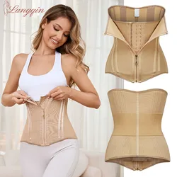 Women Plus Size Tummy Control Waist Trainer Slimming Body Shaper Pregnant Recovery Girdle Postpartum Corset