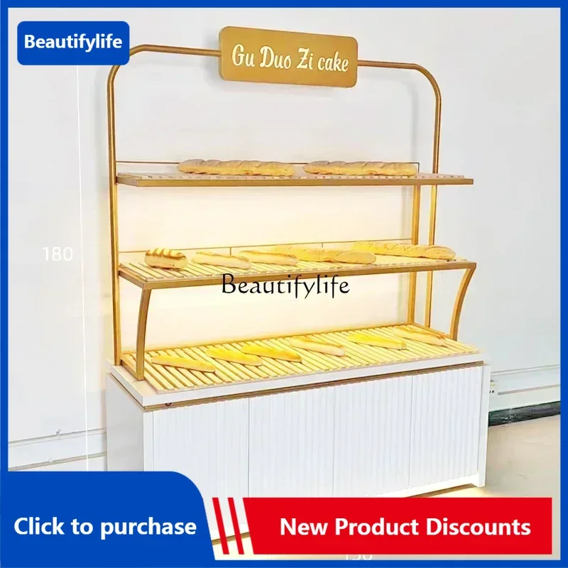 

Arc Bread Counter Baking Cake Shop Glass Toast Rack