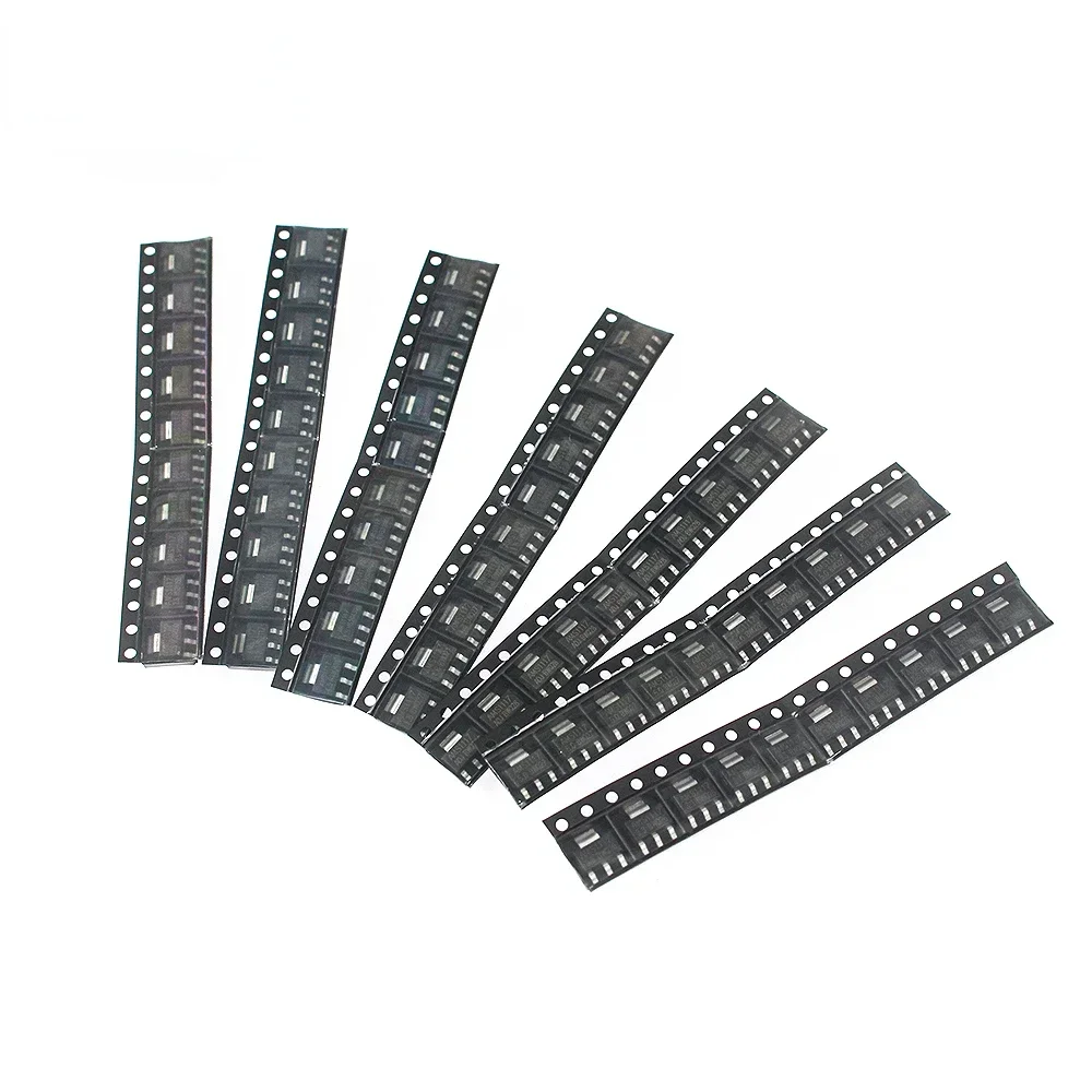 40/70PCS AMS1117 ADJ voltage regulator power supply chip IC asm1117 step-down chip 1.2V, 1.8V,1.5V,2.5V,3.3V,5.0V,ADJ, sot-223