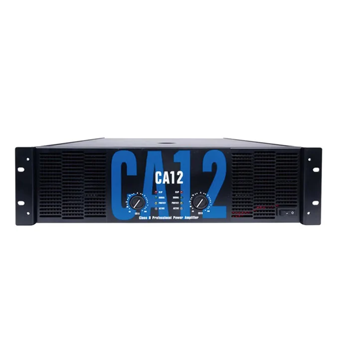 XIY Hot Selling CA12 1200 Watts Powerful Professional Digital Power Amplifier for Professional DJ Stage