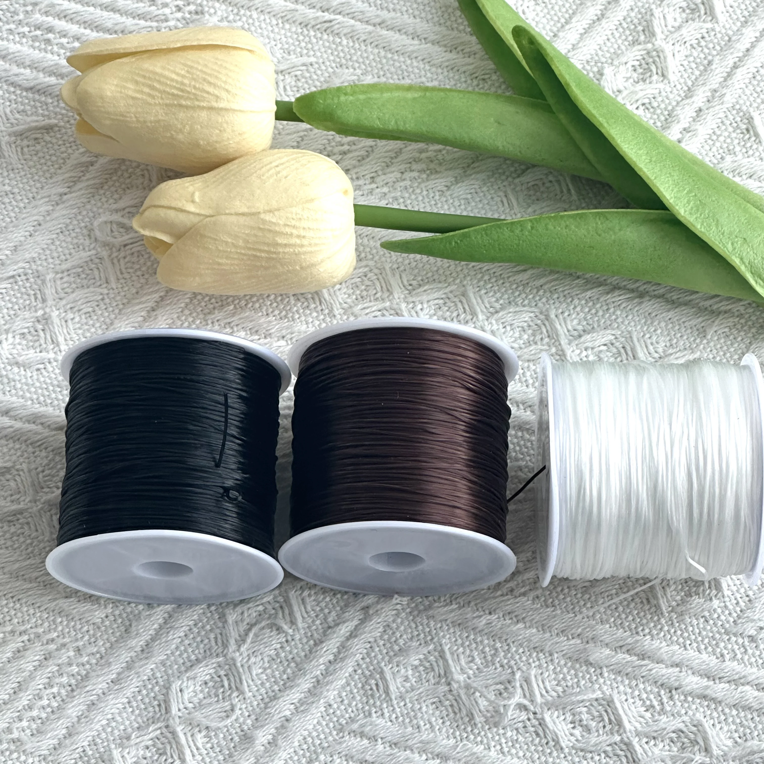 1/3PCS วิกผมสุทธิเย็บด้ายฝ้าย Weft Hair EXTENSION ทอผ้าใหม่วิกผมทําด้าย