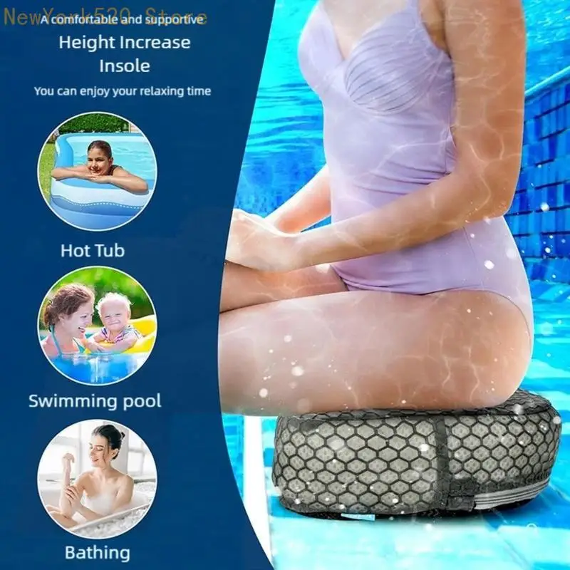 Weighted boosters Cushion With Antislip Base And Breathable Meshes Elderly Sitting Quick Sink Mat Height Enhancer N84C