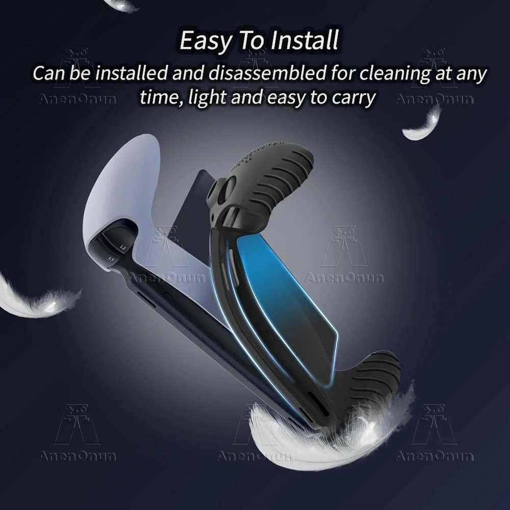 Capa de silicone para PS Portal All-Round Proteção Shockproof Scratch-Resistant Soft Shell antiderrapante Grip cobertura completa durável pele