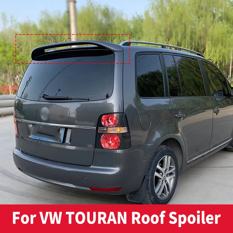 

Спойлер для Volkswagen Touran 2009-2014, высококачественный АБС-пластик, цвет заднего крыла автомобиля, задний спойлер