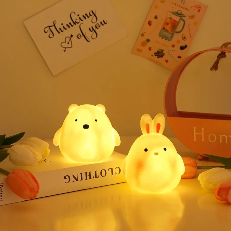 1pcs LED cartoon night light, bedside light, children\'s baby toy gift