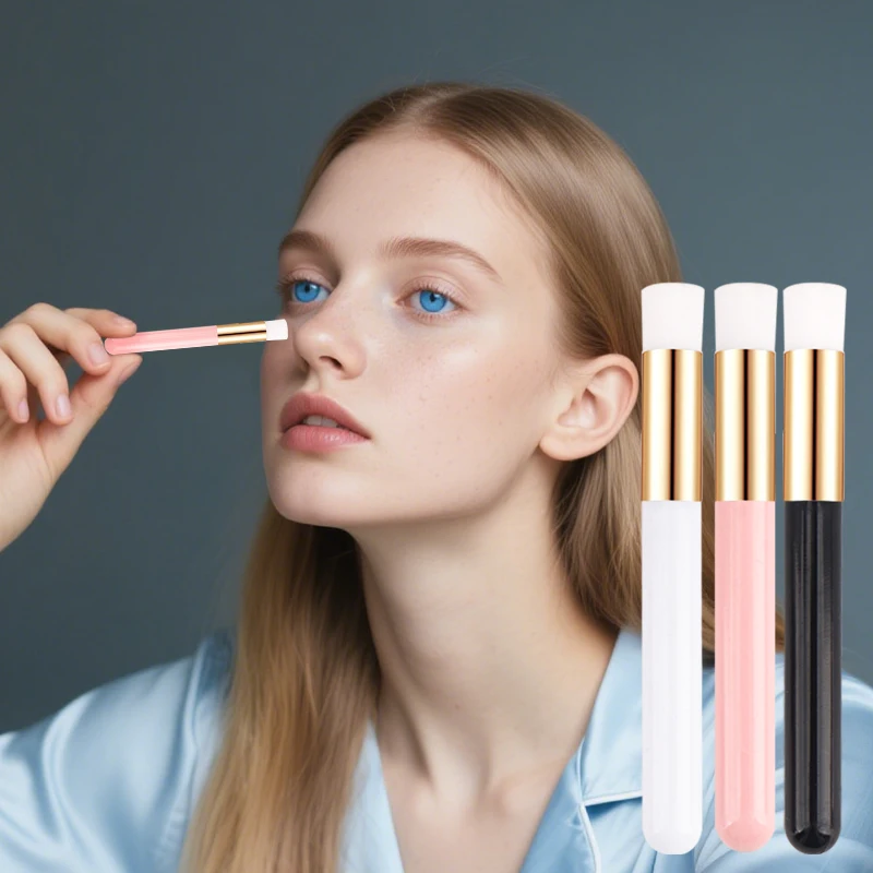 10pcs Hollow Eyelash Clean Brush Lash Shampoo Brushes For Eyelashes Extension Peel Off Nose Pore Blackhead Remover Makeup Tool