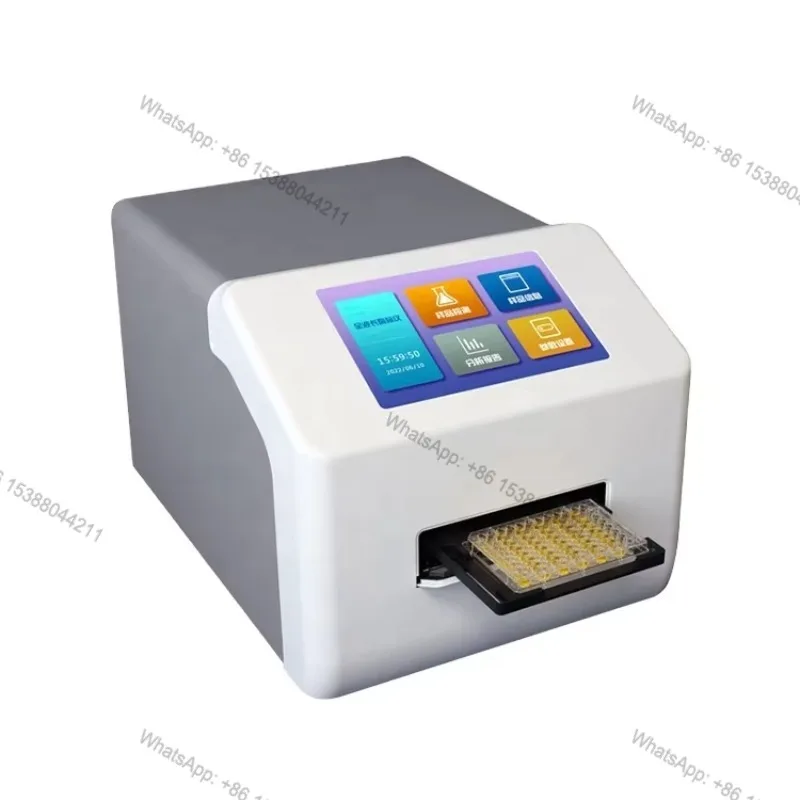 Strumento per etichettare enzimi a lunghezza d'onda completa con spettrofotometro a microplaca