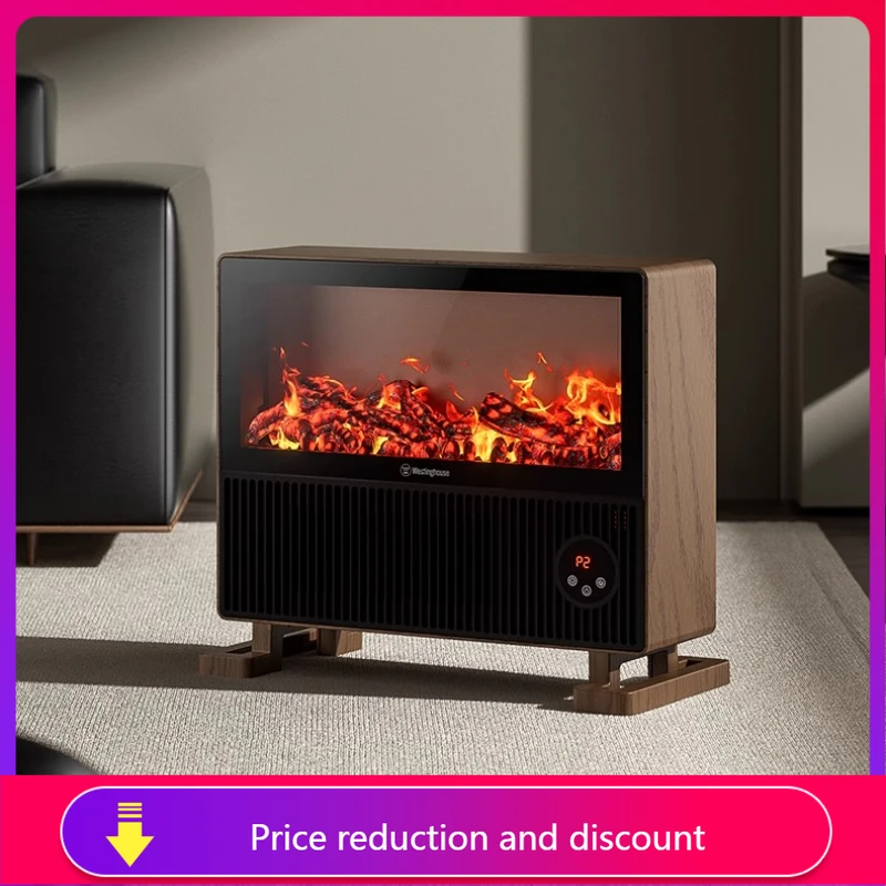 

Heater Bathroom Waterproof Heater Household Electric Heater Simulation Flame Fireplace