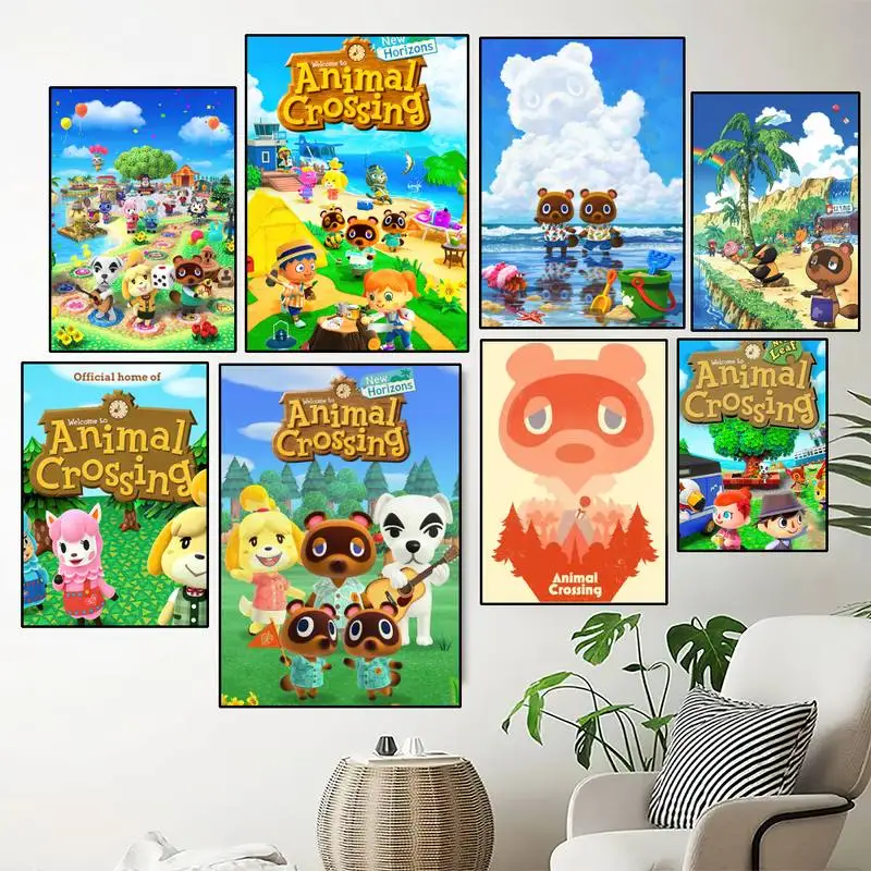 

Game A-Animal C-Crossing Cute POSTER Prints Wall Painting Bedroom Living Room Decoration Home