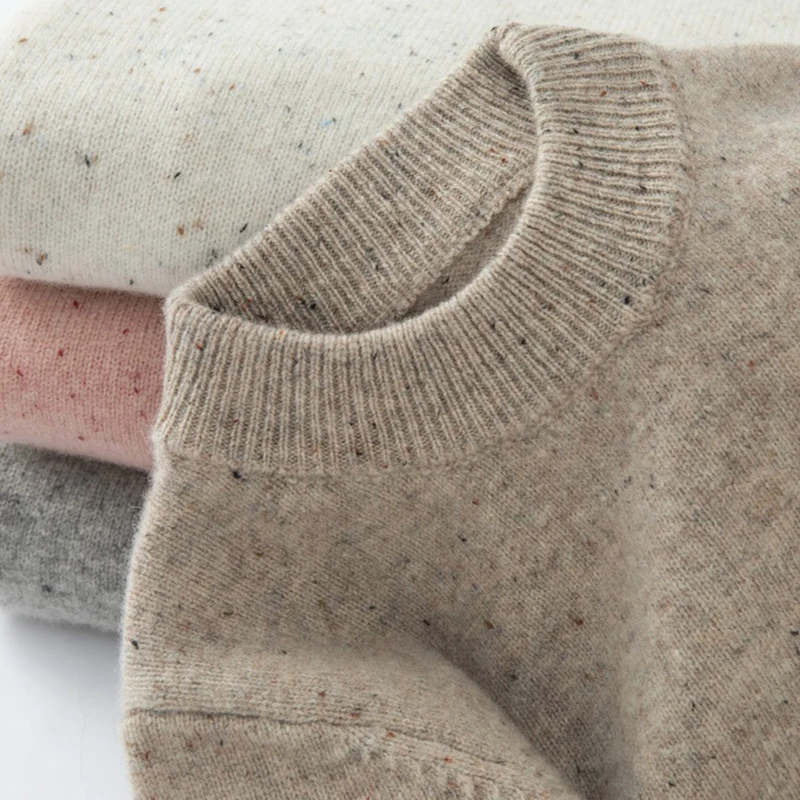 

Boys 100% Wool Sweater Kids Winter thickened wool Pullover Sweater Girls Wool Solid cashmere Coat Tops Teenager Clothing Sweater