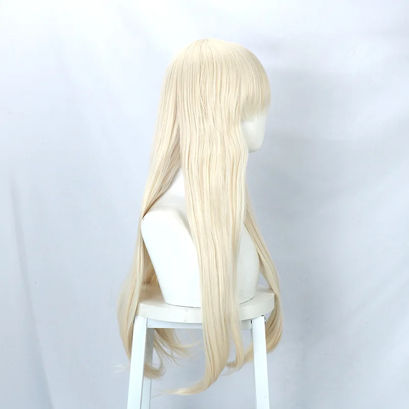 Kakegurui seizoen 2 melk goud Enma Tsukimi Rurina cosplay pruik