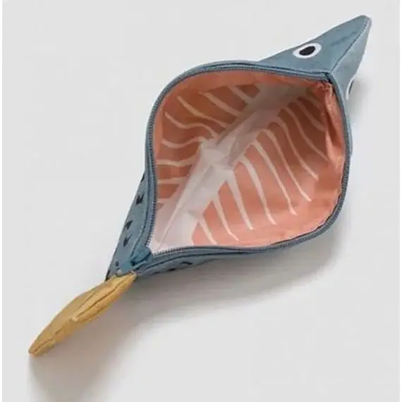 Kleine Fischzuchs-Aufbewahrungstasche, vielseitige und lustige kreative Aufbewahrungstasche, Epinephelus Federmäppchen – Detail 1