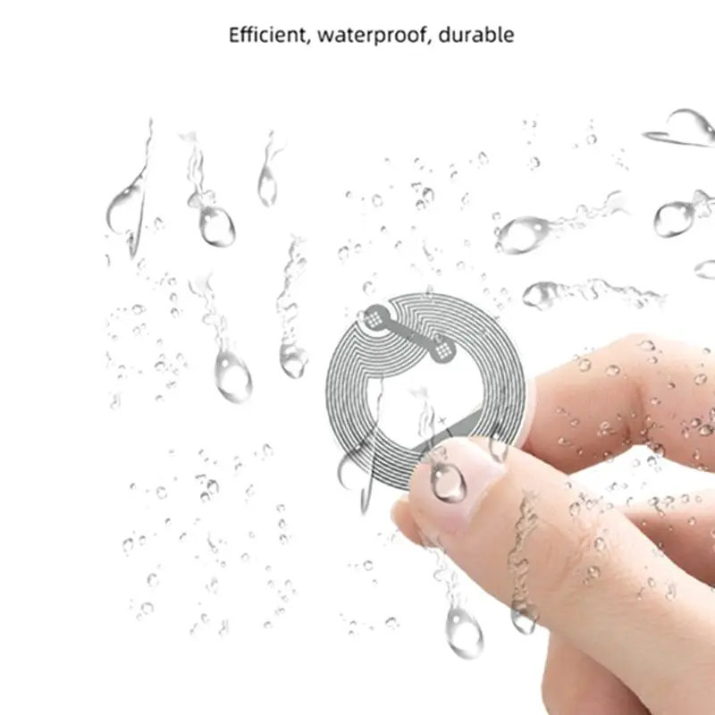 B63B-50 Pcs NFC Ntag213 Nfc Label Sticker 13.56Mhz ISO14443A NTAG 213 Sticker Universal Lable For ALL NFC Enabled Phone