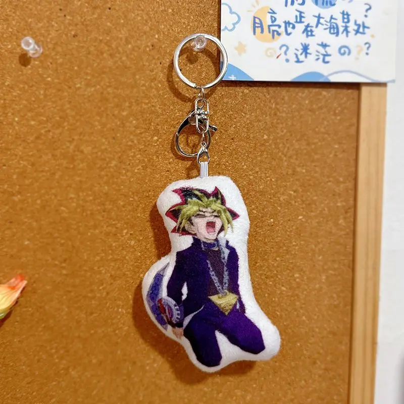 Ю-Ги-О! Yūgi Mutō Аниме и игровая периферия 2D мультяшный голосовой кулон творческая личность брелок декомпрессионная игрушка оптом