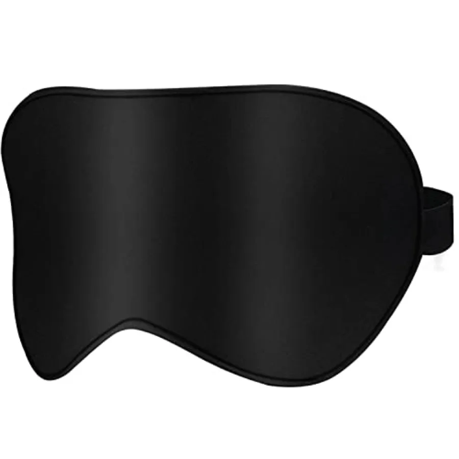 

Silk Eye Mask for Men Women, ComfortableandSoft Sleep Mask with Adjustable Strap to Block Light, Ultimate Sleeping Aid/Blindfol