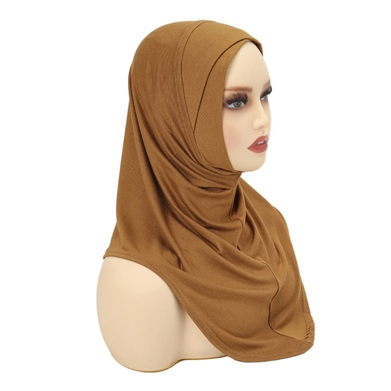 Breathable Polyester Turban Hat Elegant Crosses Headwear Unique Styles Wrap Hat image 4