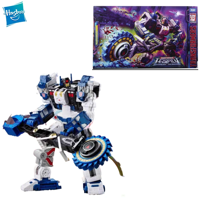 New Original Hasbro Transformers Toy Legacy Titan Class T-class CYBERTRON UNIVERSE METROPLEX Action Figure Toy Kids