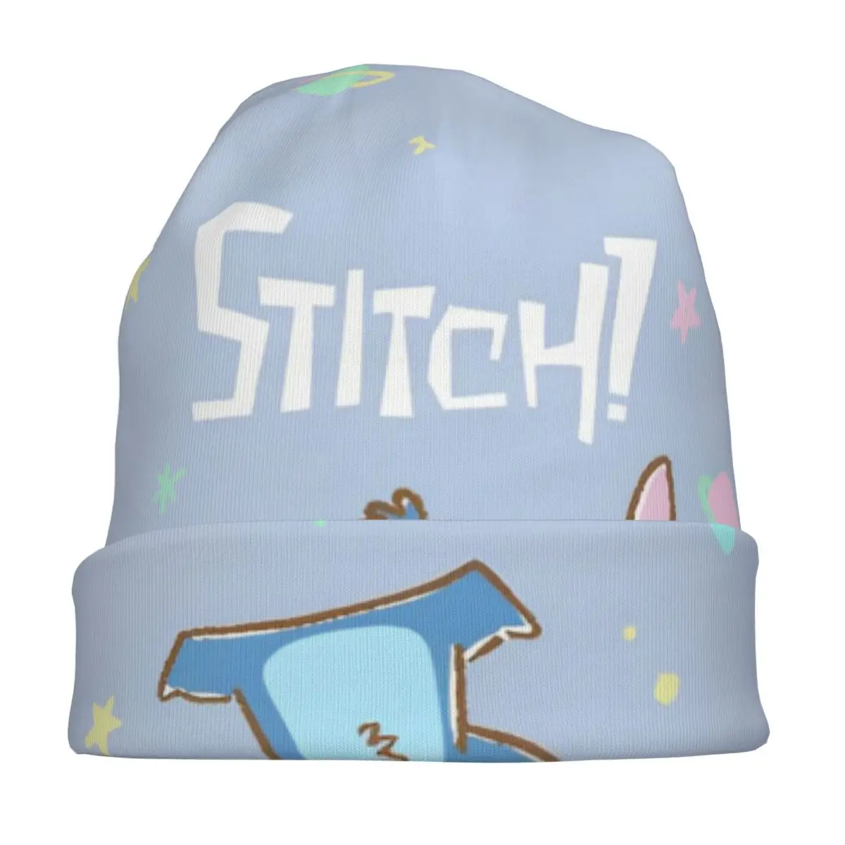 Kawaii Stitch Cap Cute Cartoon Koala Hip Hop Men Women Outdoor Skullies Beanies Hat Spring Warm Dual-use Bonnet Hats