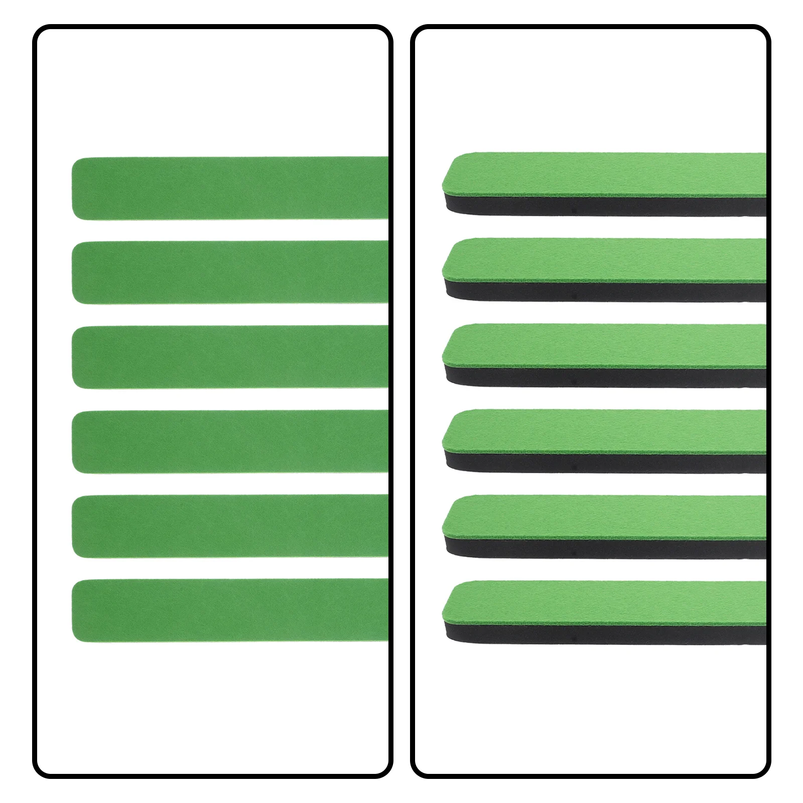 1Set Bulletin Board Strip Eva Felt Material Easy Install Wall Board for Notes Photos Schedules Reminder Decor Functional